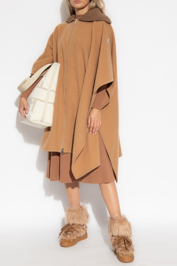 Moncler Wool poncho Women's Clothing Vitkac